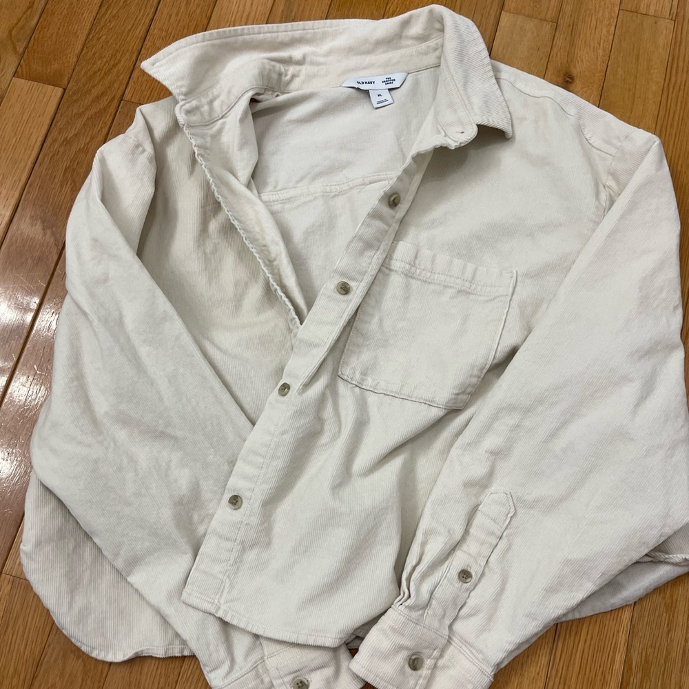 “The Cropped Shirt” -Old Navy